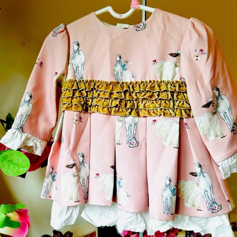Pink Unicorn Dress - Picture 2 of 3